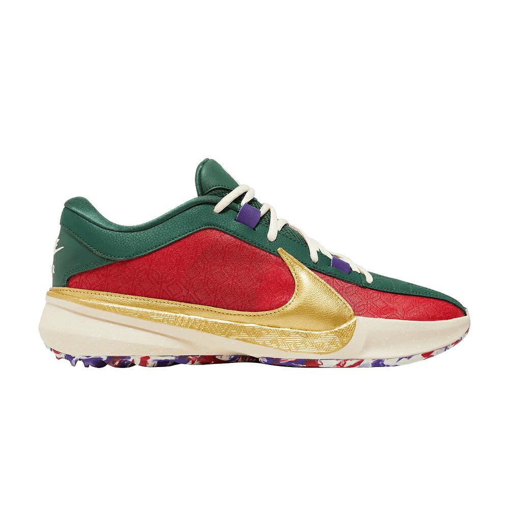 ナイキ ズーム 赤 レッド ゴールド コート ズームフリーク 'KEEP BUCK' スニーカー メンズ NIKE ZOOM FREAK 5 NRG IT A / GYM RED METALLIC GOLD FIR COURT