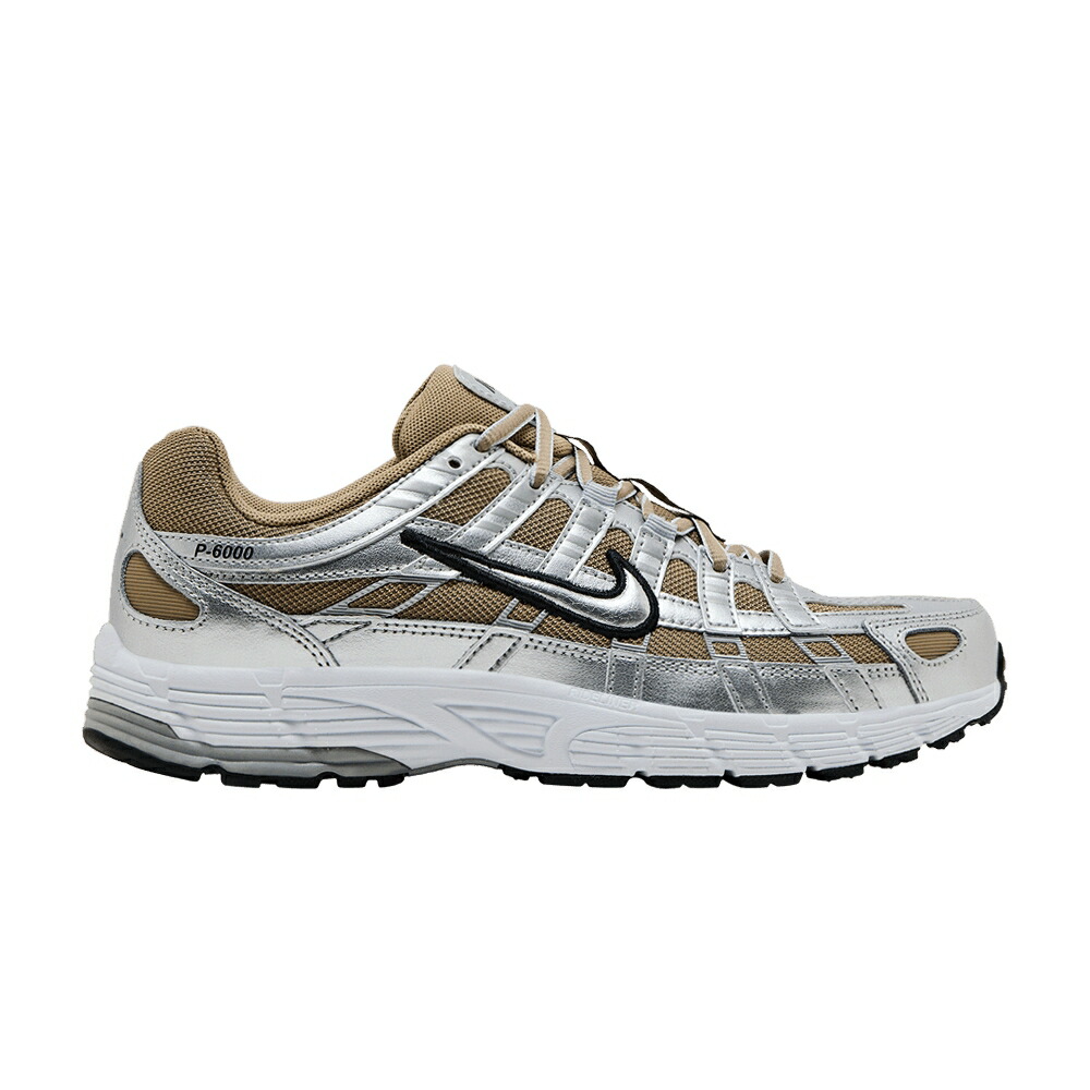 ナイキ カーキ プラチナム ピュア KHAKI SILVER スニーカー メンズ NIKE P-6000 METALLIC / KHAKI METALLIC PLATINUM PURE
