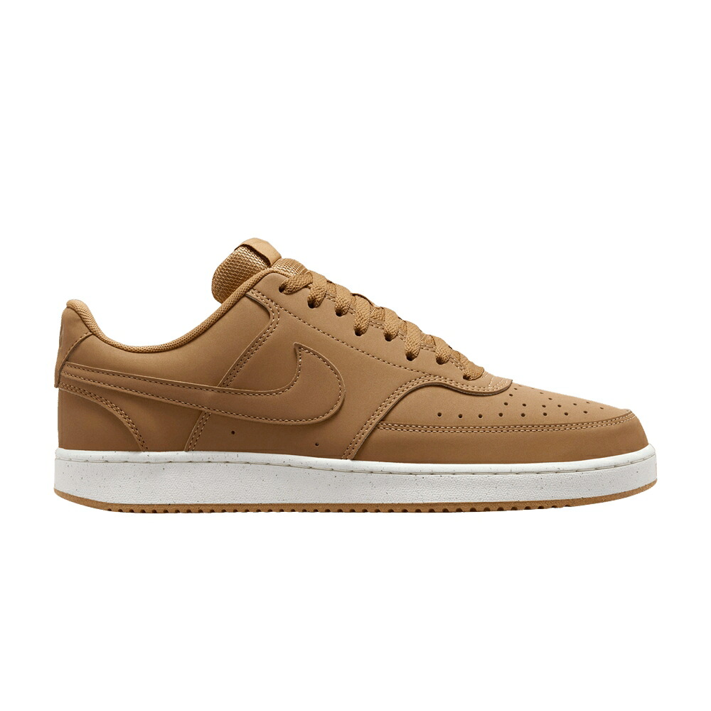 ナイキ 厚地の外套 \u0027FLAX\u0027 スニーカー メンズ NIKE COURT VISION LOW / FLAX SAIL FLAX