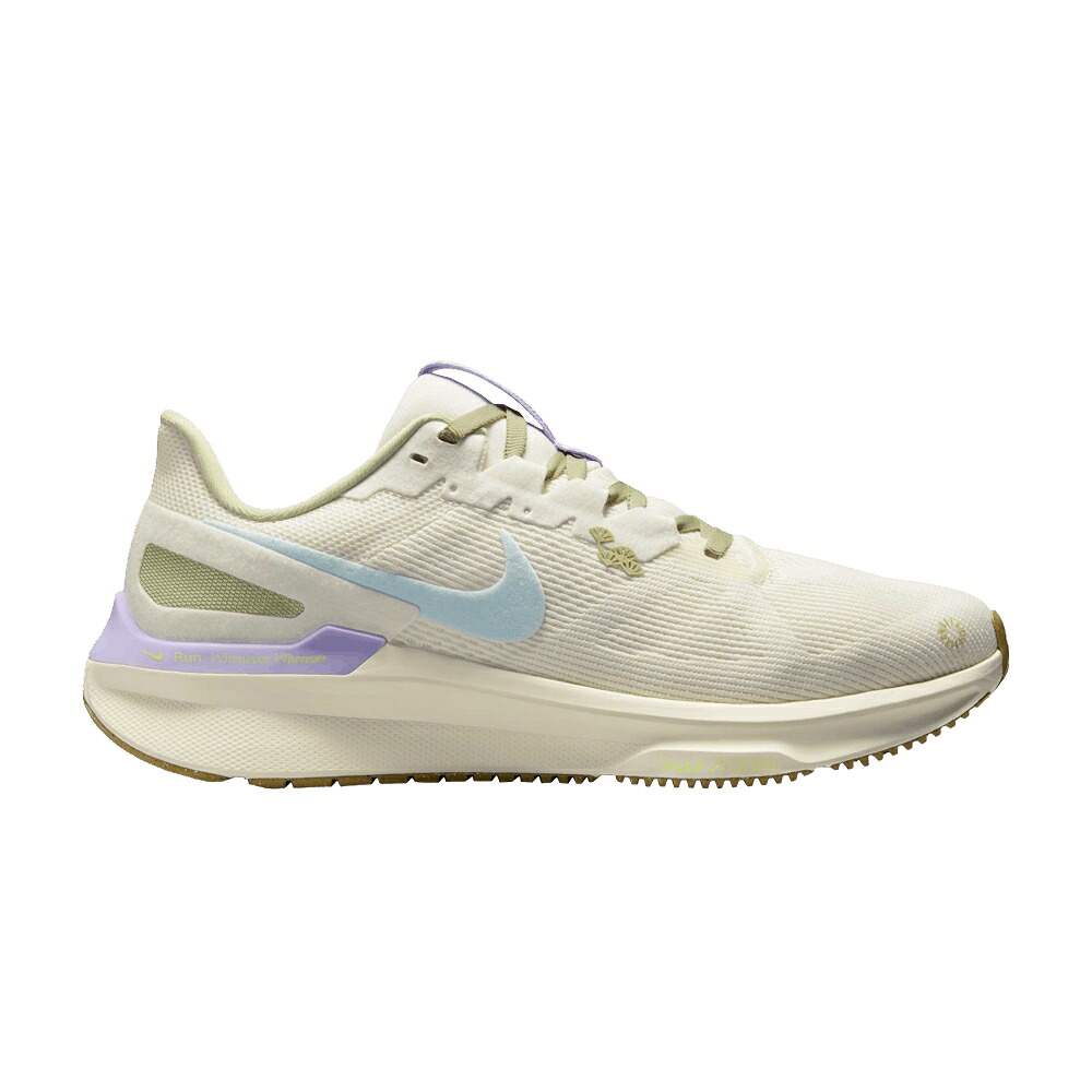 ナイキ ズーム アイボリー 'PALE BLUE' スニーカー レディース NIKE WMNS AIR ZOOM STRUCTURE 25 IVORY GLACIER / SAIL PALE IVORY VOLT GLACIER｜スニケス 42,000円