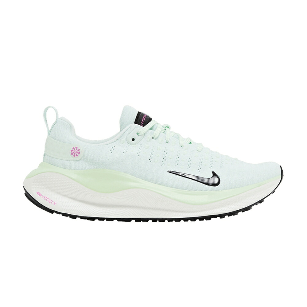 ナイキ 幽客 緑 緑であること \u0027BARELY GREEN\u0027 スニーカー レディース NIKE WMNS REACTX INFINITY RUN 4 / BARELY GREEN VAPOR GREEN PLAYFUL