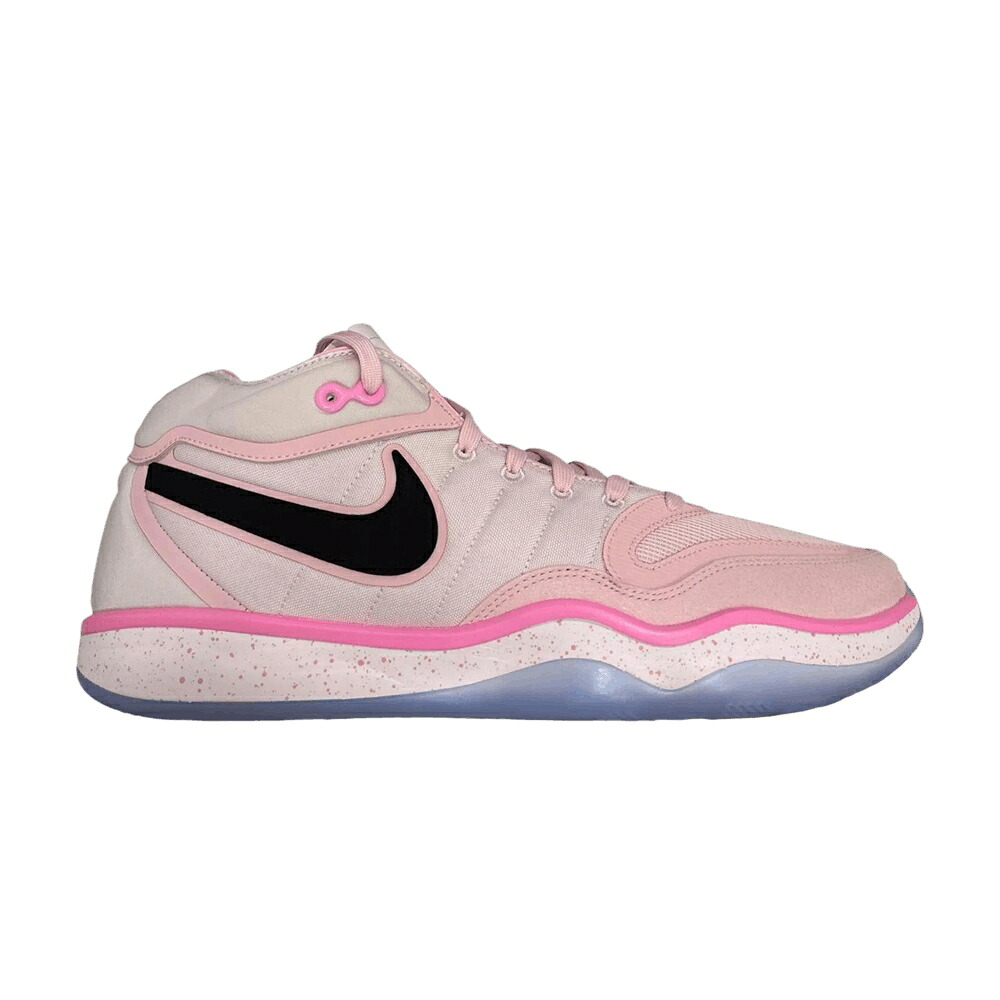 ナイキ 望遠レンズ サクラ色 黒いこと 黒いこと \u0027KAY YOW\u0027 スニーカー メンズ NIKE AIR ZOOM GT HUSTLE 2 / PINK GLOW BLACK MEDIUM SOFT PINK