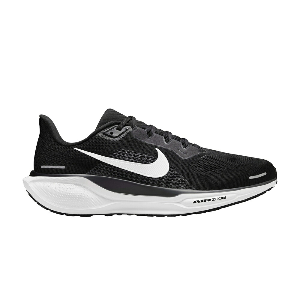 ナイキ ズーム ペガサス 黒色 ブラック 白色 ホワイト ズームペガサス 'BLACK WHITE' スニーカー メンズ NIKE AIR ZOOM PEGASUS 41 EXTRA WIDE / BLACK ANTHRACITE WHITE｜スニケス