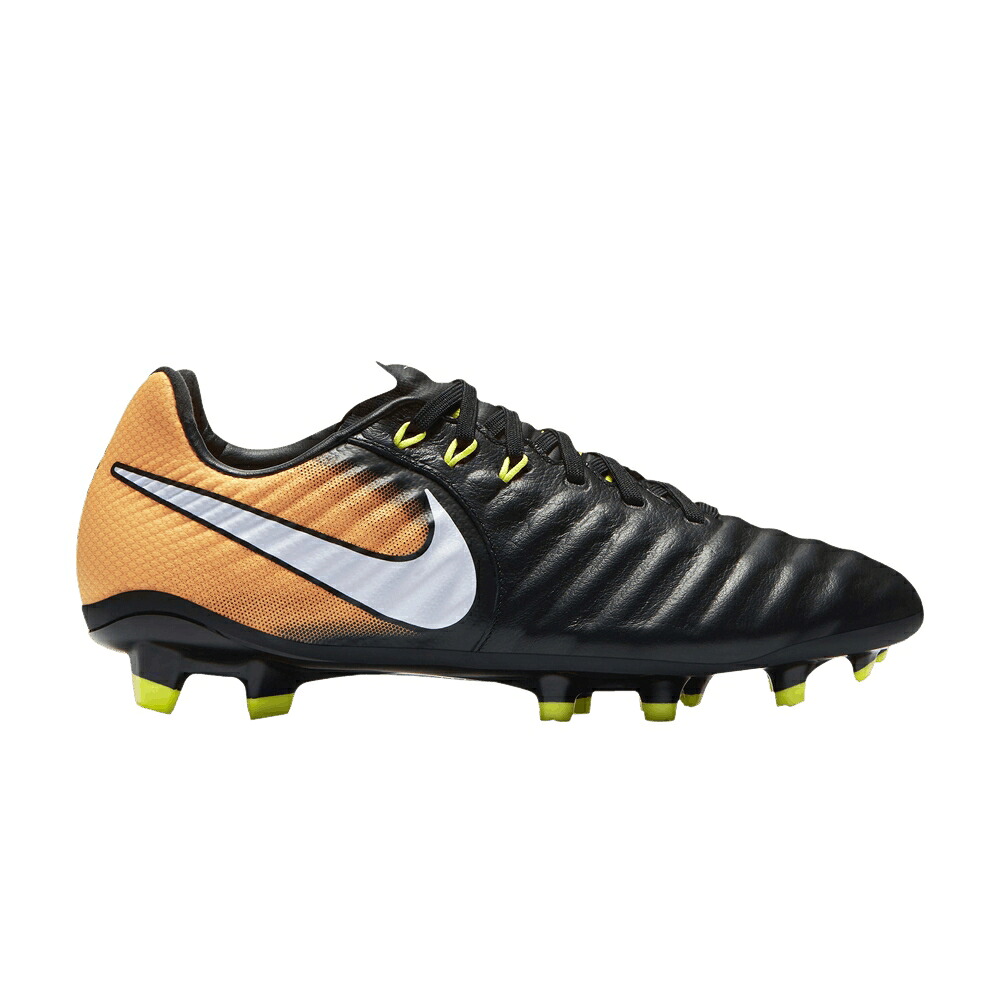 ナイキ ティエンポ レジェンド 黒色 ブラック 白色 ホワイト レーザー 橙 オレンジ 'LOCK PACK' ジュニア キッズ NIKE TIEMPO LEGEND 7 FG GS IN LET LOOSE / BLACK WHITE LASER ORANGE VOLT ベビー マタニティ
