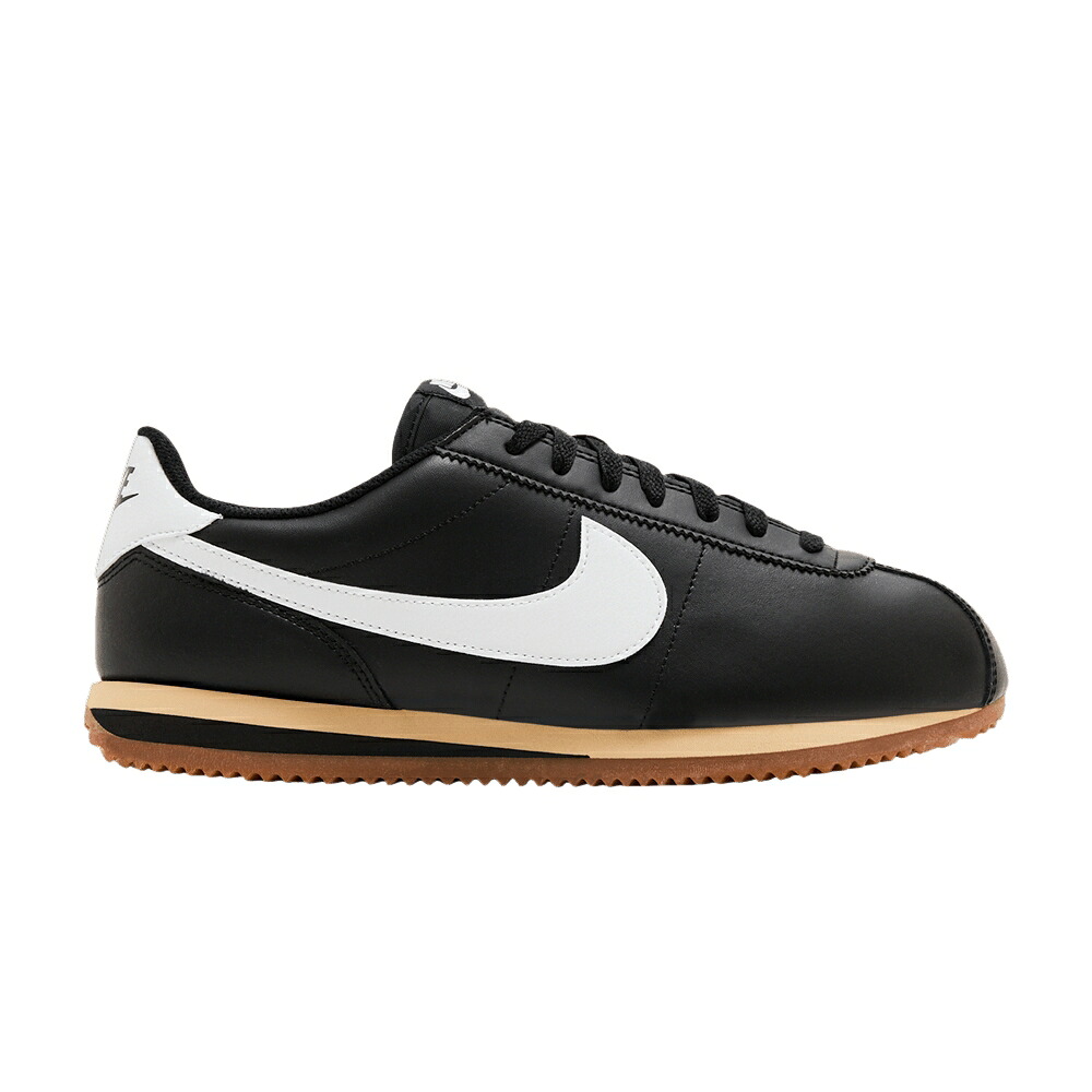 ナイキ コルテッツ 黒色 ブラック 茶色 ブラウン 'BLACK SESAME' スニーカー メンズ NIKE CORTEZ / BLACK GUM MEDIUM BROWN SESAME｜スニケス