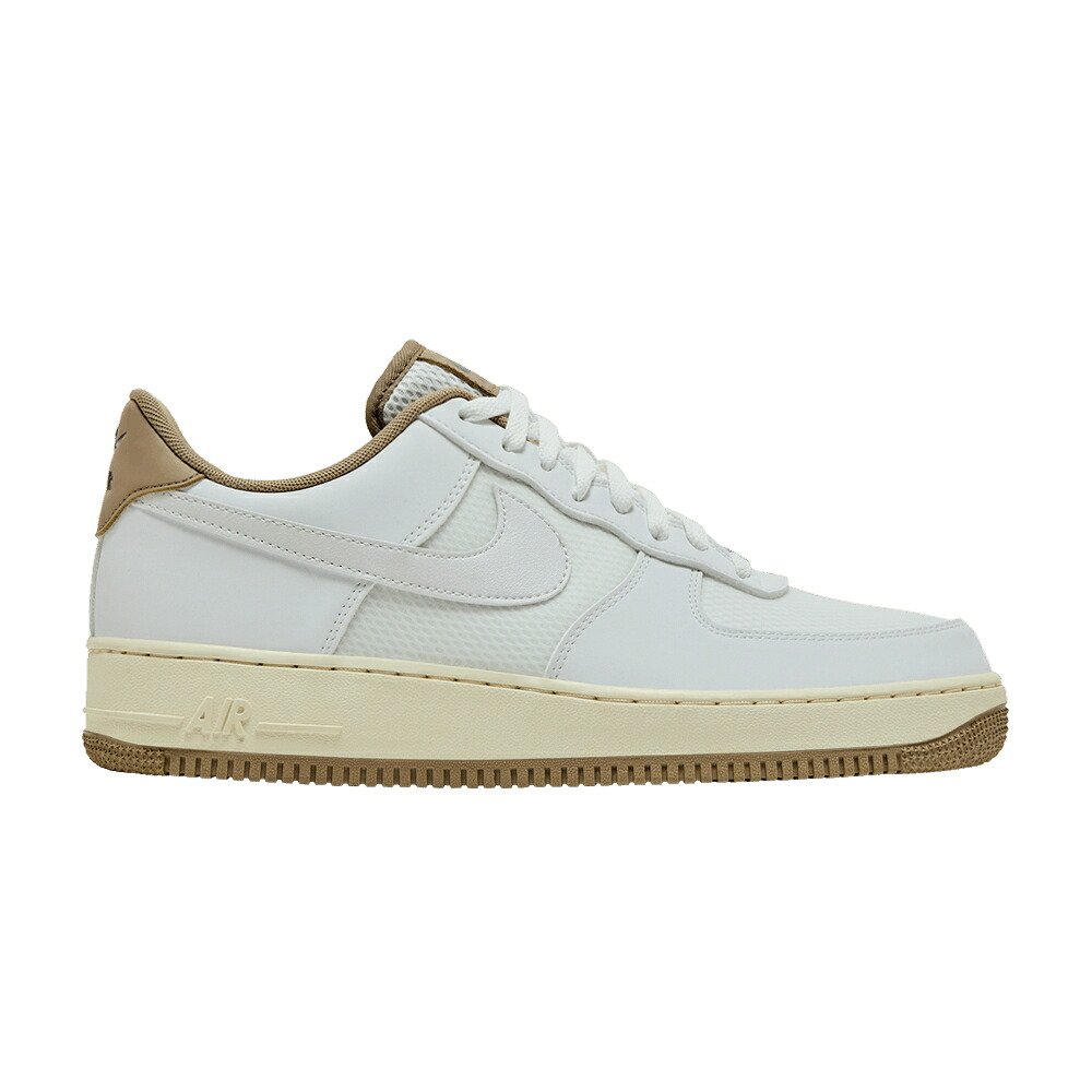 ナイキ 白いこと 白いこと カーキ 空軍 \u002707 \u0027COCONUT KHAKI\u0027 スニーカー メンズ NIKE AIR FORCE 1 LV8 MILK / SUMMIT WHITE KHAKI COCONUT MILK