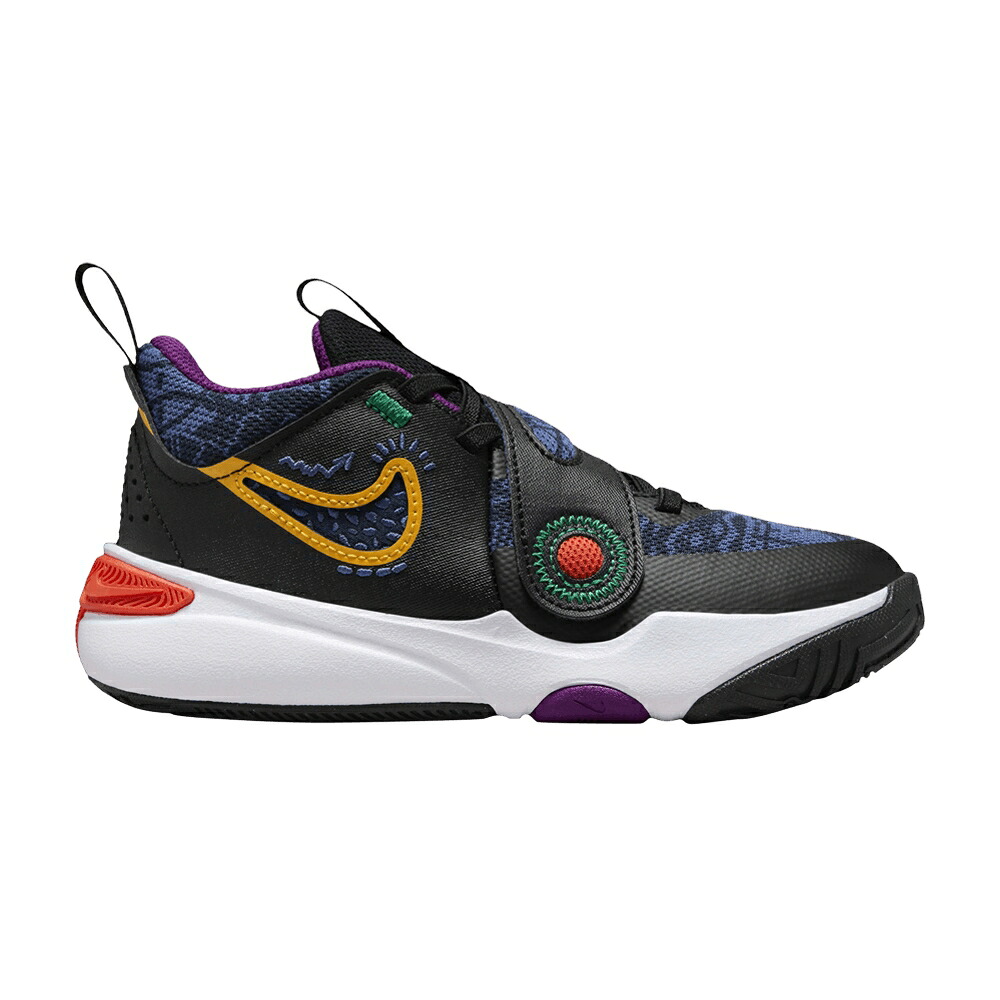 ナイキ チーム 黒色 ブラック 紺色 ネイビー 'MYSTIC NAVY' ジュニア キッズ NIKE TEAM HUSTLE D11 SE PS / BLACK MYSTIC NAVY COSMIC CLAY ベビー マタニティ スニーカー｜スニケス
