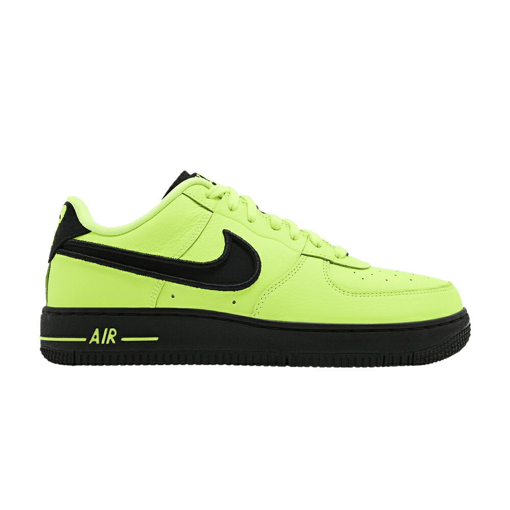 ナイキ ダンス 黒色 ブラック エアフォース 'VOLT' スニーカー レディース NIKE WMNS AIR FORCE 1 DANCE LOW / VOLT BLACK GUNMETAL|スニケス