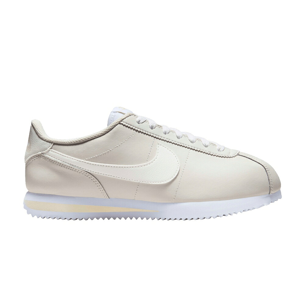 ナイキ コルテッツ なめし革 白いこと 白いこと \u0027PHANTOM MILK\u0027 スニーカー レディース NIKE WMNS CORTEZ LEATHER COCONUT / PHANTOM COCONUT MILK WHITE SAIL