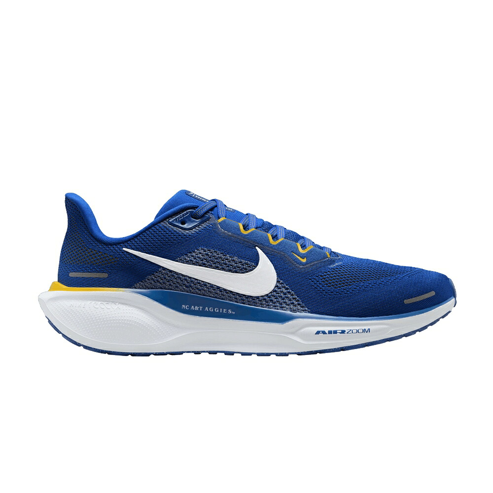 ナイキ ズーム ペガサス カロライナ 白色 ホワイト ズームペガサス 'ノースカロライナ A&T' スニーカー メンズ NIKE AIR ZOOM PEGASUS 41 'NORTH CAROLINA / SPORT ROYAL WHITE VARSITY MAIZE|スニケス