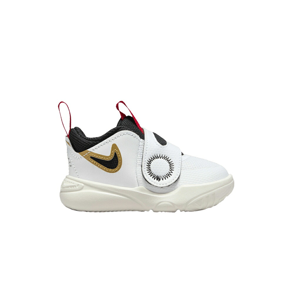 ナイキ 野球クラブ ゴールド 白いこと 白いこと \u0027WHITE RED\u0027 もの言う花 NIKE TEAM HUSTLE D11 TD GOLD UNIVERSITY / WHITE METALLIC GOLD UNIVERSITY