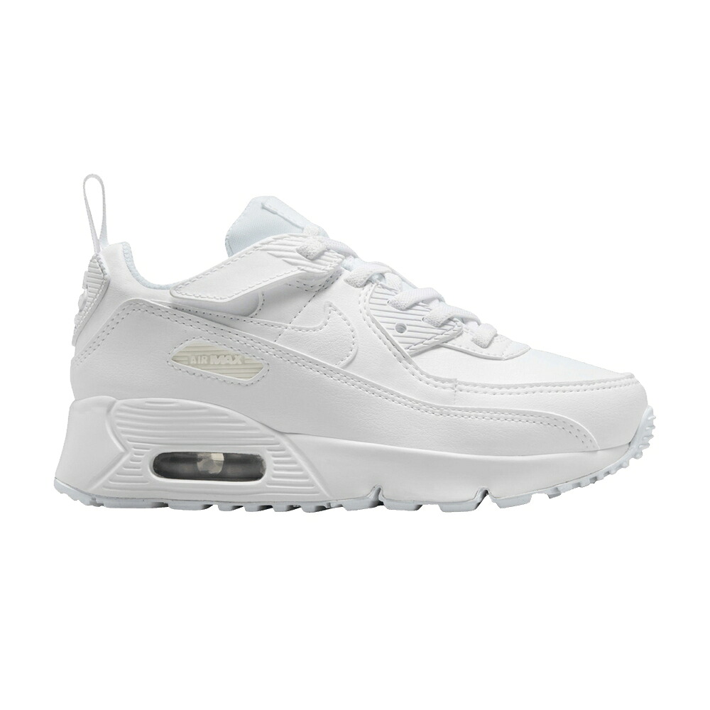 ナイキ マックス 白色 ホワイト 銀色 シルバー エアマックス 'WHITE SILVER' ジュニア キッズ NIKE AIR MAX 90 EASYON PS METALLIC / WHITE METALLIC SILVER WHITE ベビー マタニティ スニーカー|スニケス