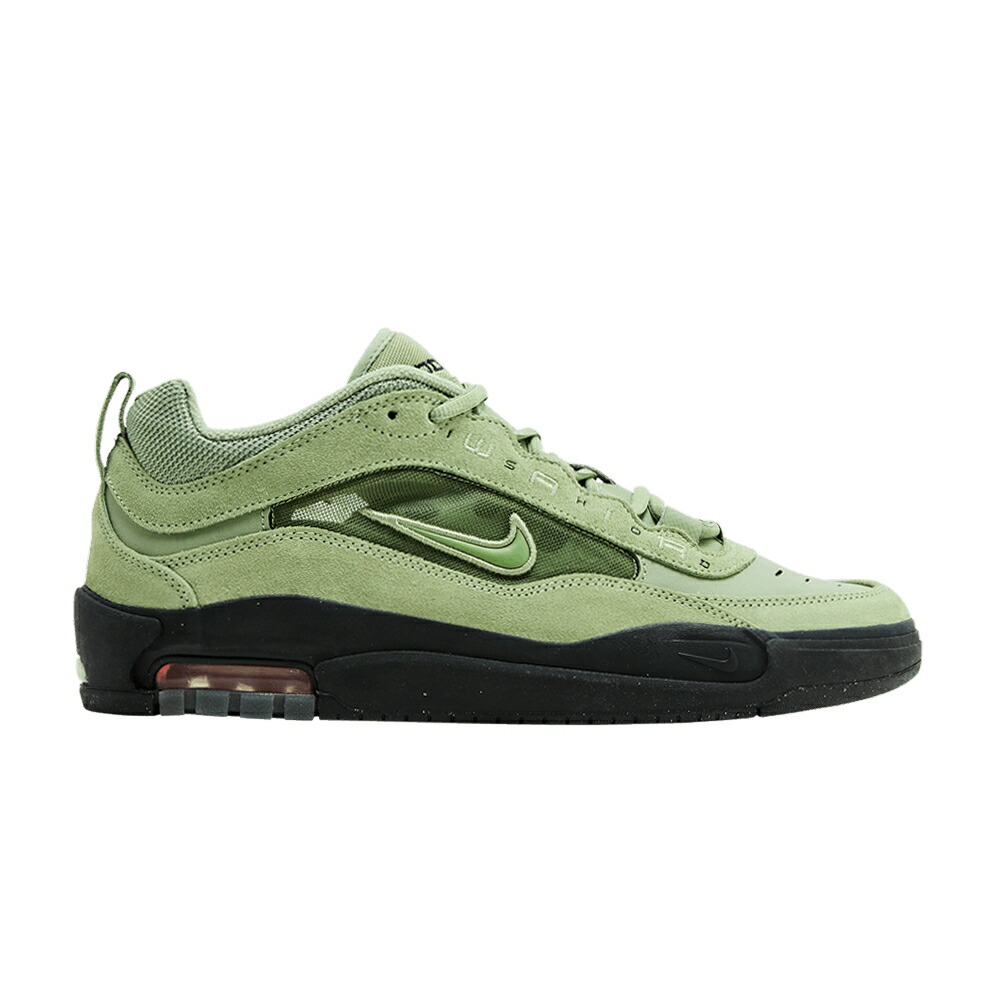 ナイキ マックス エスビー 緑 グリーン 橙 オレンジ 黒色 ブラック エアマックス 'OIL BLACK' スニーカー メンズ NIKE AIR MAX ISHOD WAIR SB GREEN / OIL GREEN SAFETY ORANGE BLACK 43,875円