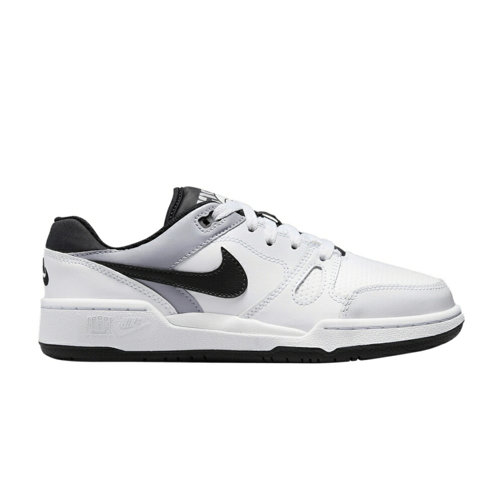 ナイキ 白いこと 白いこと 黒いこと 黒いこと \u0027WHITE BLACK\u0027 御坊っちゃん キッズ NIKE FULL FORCE LOW GS / WHITE PEWTER BLACK BLACK もの言う花 マタニティ スニーカー 靴-キッズファッション-スニーカー