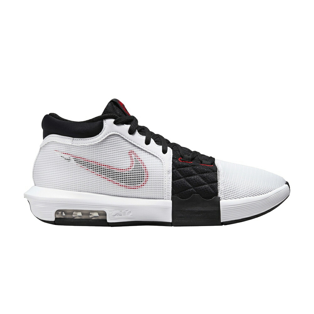 ナイキ レブロン 赤 レッド 白色 ホワイト 黒色 ブラック ウィットネス WHITE BLACK スニーカー メンズ NIKE LEBRON WITNESS 8 UNIVERSITY RED / WHITE UNIVERSITY RED BLACK