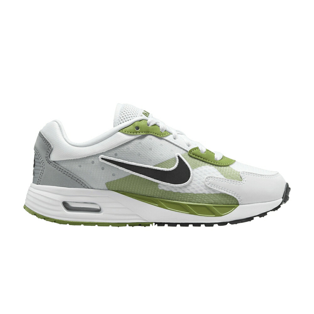 ナイキ マックス 白色 ホワイト 灰色 グレー エアマックス 'CHLOROPHYLL' ジュニア キッズ NIKE AIR MAX SOLO GS / WHITE CHLOROPHYLL SMOKE GREY ベビー マタニティ スニーカー