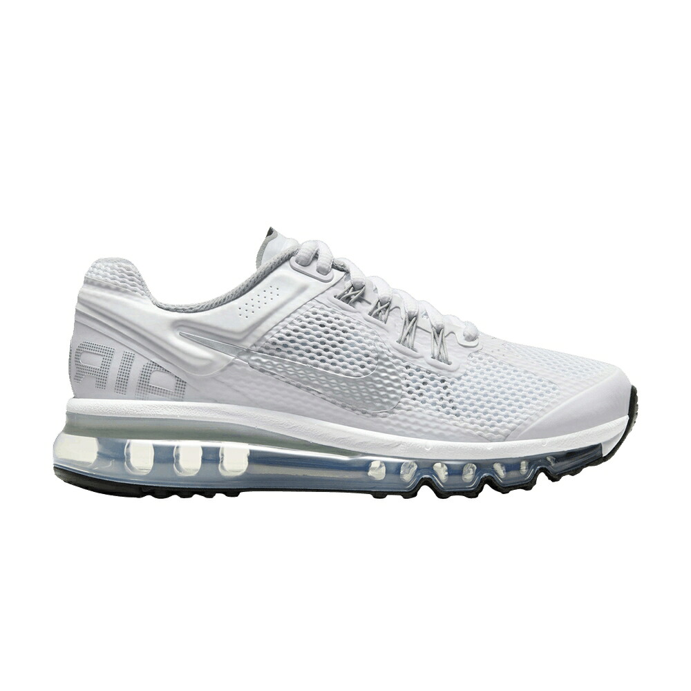 ナイキ マックス 白色 ホワイト 銀色 シルバー エアマックス 'WHITE SILVER' ジュニア キッズ NIKE AIR MAX 2013 GS METALLIC 2024 / WHITE METALLIC SILVER ベビー マタニティ スニーカー｜スニケス