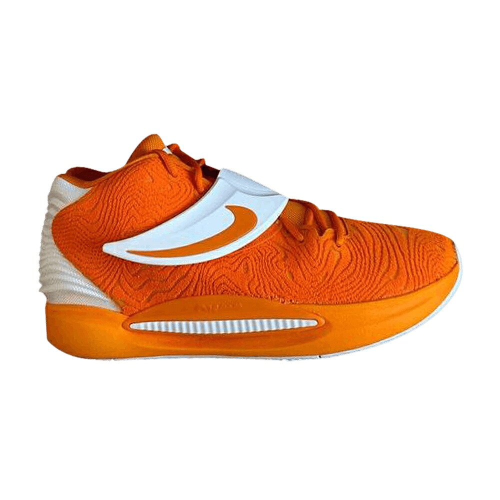 ナイキ チーム 橙 オレンジ 白色 ホワイト 'TENNESSEE AWAY' スニーカー メンズ NIKE KD 14 PE / TEAM ORANGE WHITE TEAM ORANGE|スニケス
