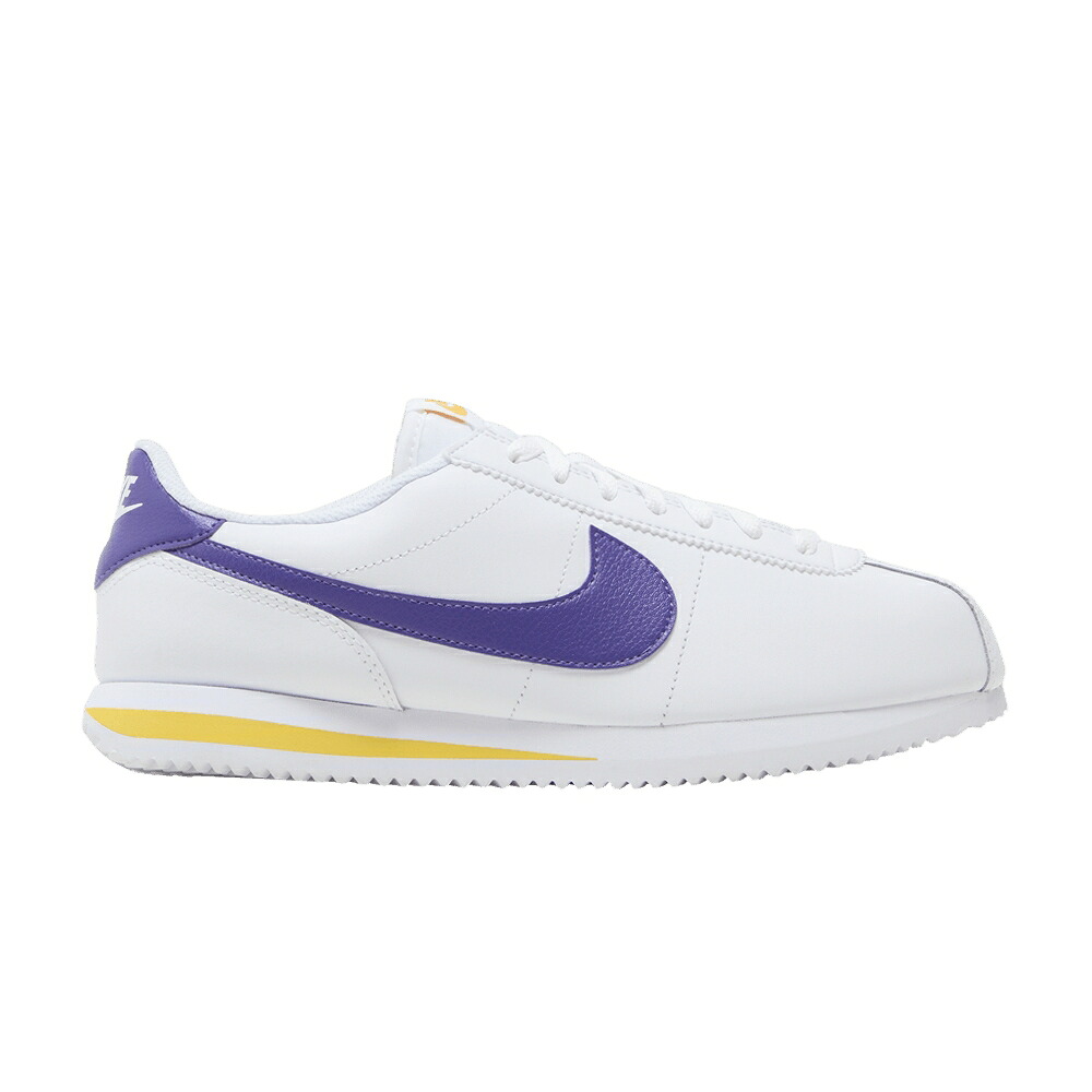 ナイキ コルテッツ 白いこと 白いこと \u0027LAKERS\u0027 スニーカー メンズ NIKE CORTEZ / WHITE VARSITY MAIZE VARSITY