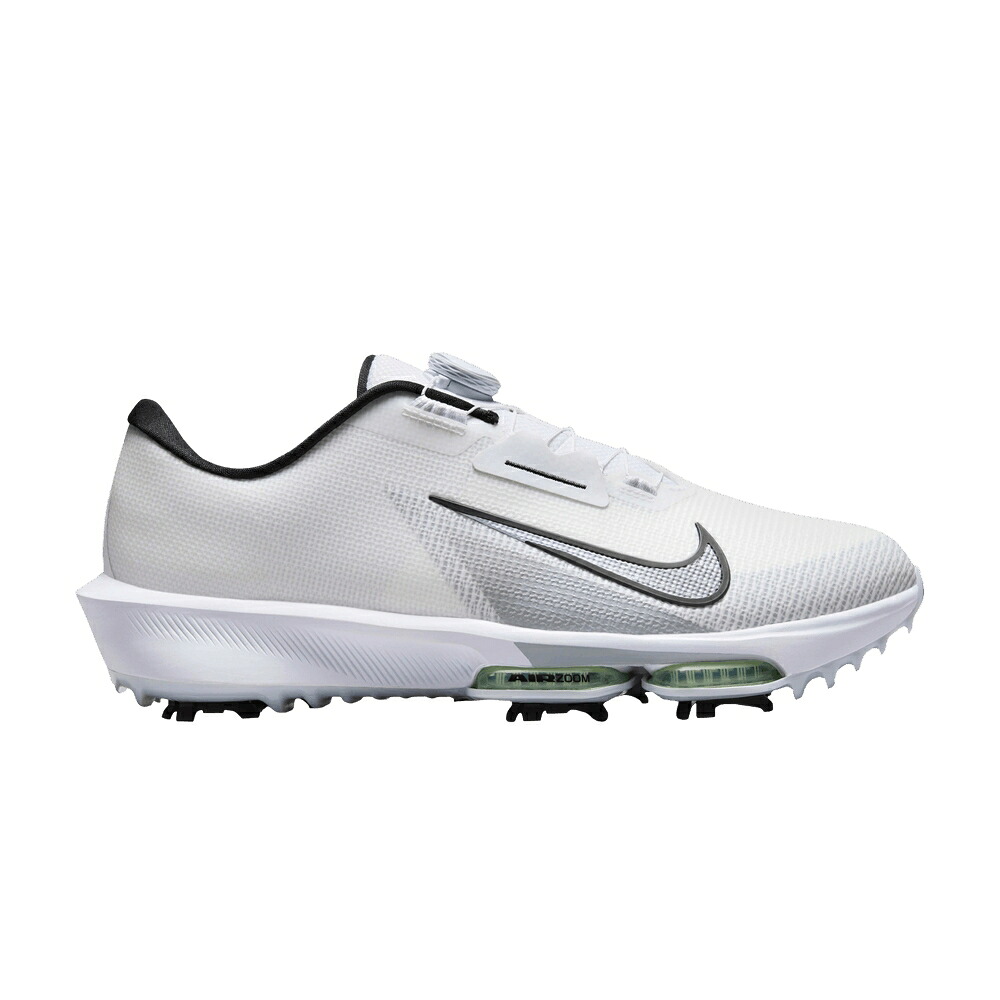 ナイキ ゴルフ ピュア プラチナム 白色 ホワイト 緑 グリーン 'WHITE GREEN' スニーカー メンズ NIKE INFINITY TOUR BOA 2 GOLF WIDE PURE PLATINUM / WHITE VAPOR GREEN PURE PLATINUM
