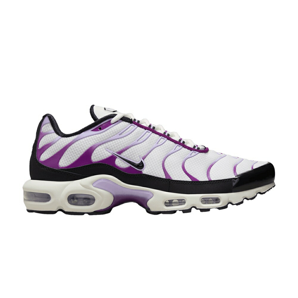 ナイキ マックス 白色 ホワイト 黒色 ブラック エアマックスプラス WHITE BLOOM スニーカー メンズ NIKE AIR MAX PLUS LILAC / WHITE VIOTECH LILAC BLOOM BLACK
