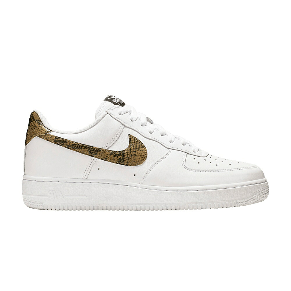 ナイキ 白いこと 白いこと ゴールド 空軍 \u0027IVORY SNAKE\u0027 スニーカー メンズ NIKE AIR FORCE 1 LOW RETRO 2024 / WHITE ELEMENTAL GOLD DARK HAZEL