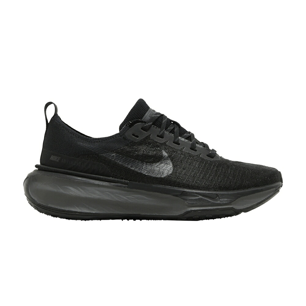 ナイキ 黒いこと 黒いこと \u0027BLACK ANTHRACITE\u0027 スニーカー レディース NIKE WMNS ZOOMX INVINCIBLE 3 / BLACK ANTHRACITE BLACK