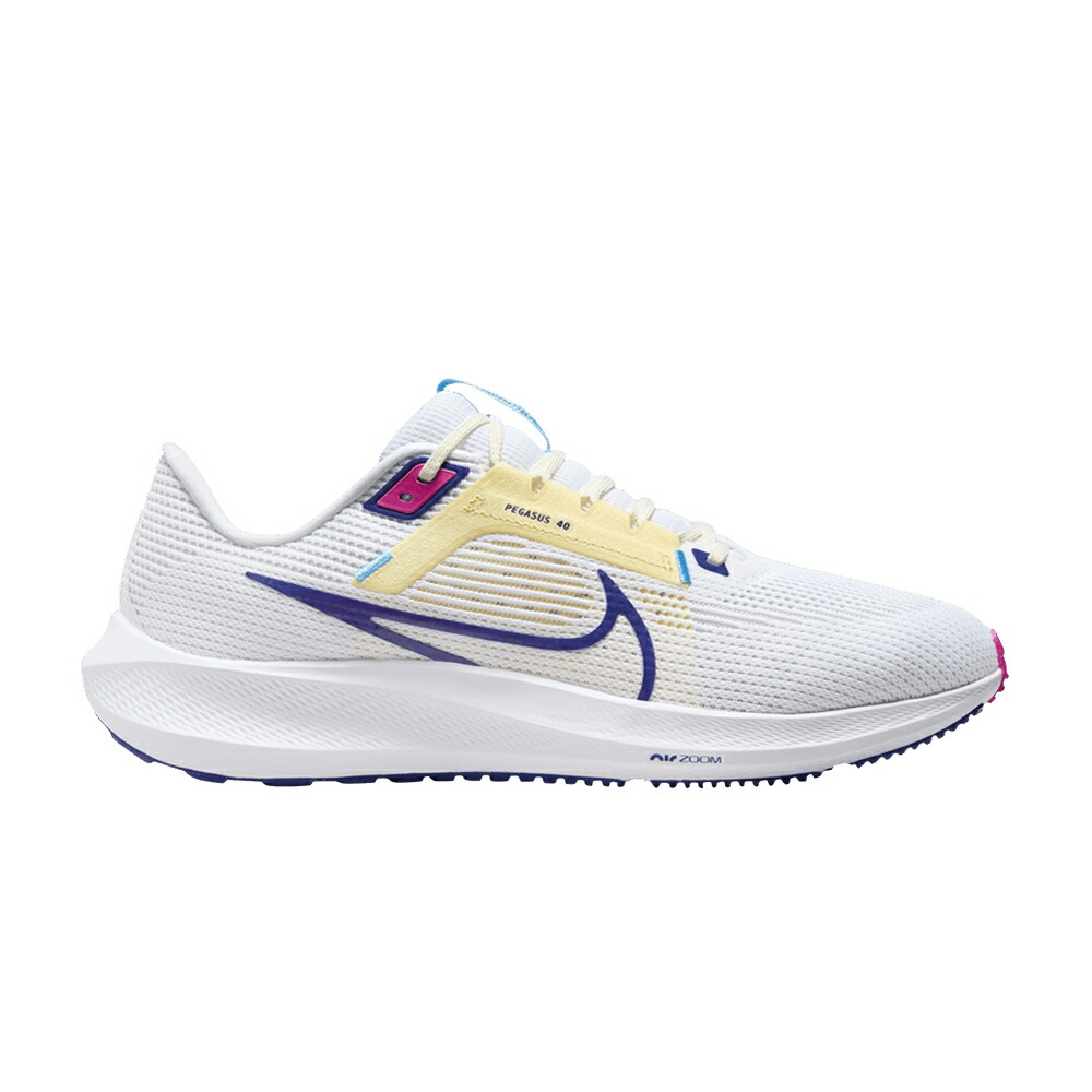 ナイキ ズーム ペガサス ディープ 白色 ホワイト ピンク ズームペガサス 'WHITE BLUE' スニーカー メンズ NIKE AIR ZOOM PEGASUS 40 DEEP ROYAL / WHITE PHOTON DUST FIERCE PINK