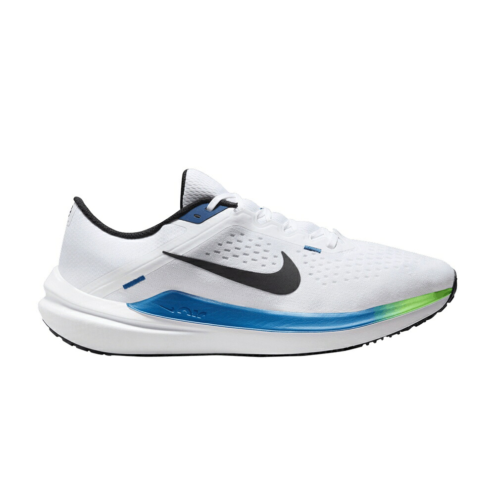 ナイキ 白色 ホワイト 青色 ブルー 緑 グリーン ストライク 'WHITE BLUE' スニーカー メンズ NIKE AIR WINFLO 10 STAR / WHITE STAR BLUE GREEN STRIKE|スニケス