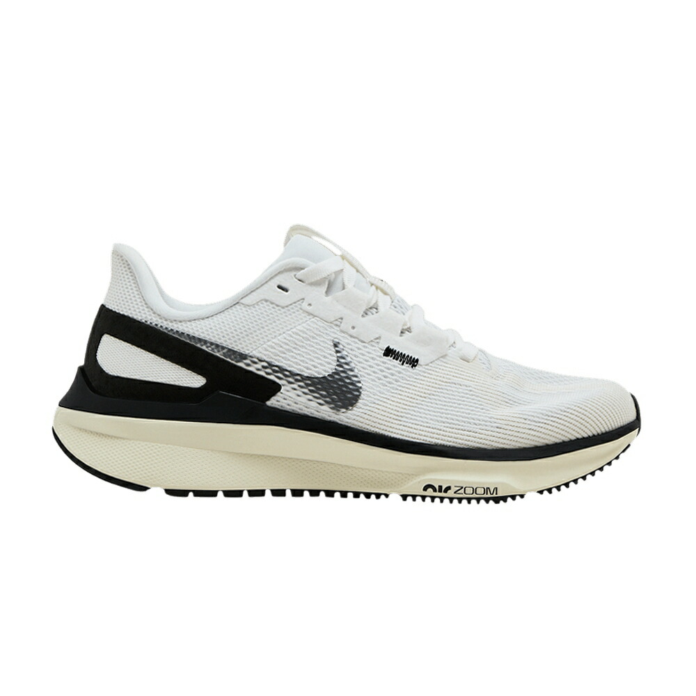 ナイキ 望遠レンズ 白いこと 白いこと 黒いこと 黒いこと \u0027WHITE MILK\u0027 スニーカー レディース NIKE WMNS AIR ZOOM STRUCTURE 25 SAIL COCONUT / WHITE SAIL COCONUT MILK BLACK