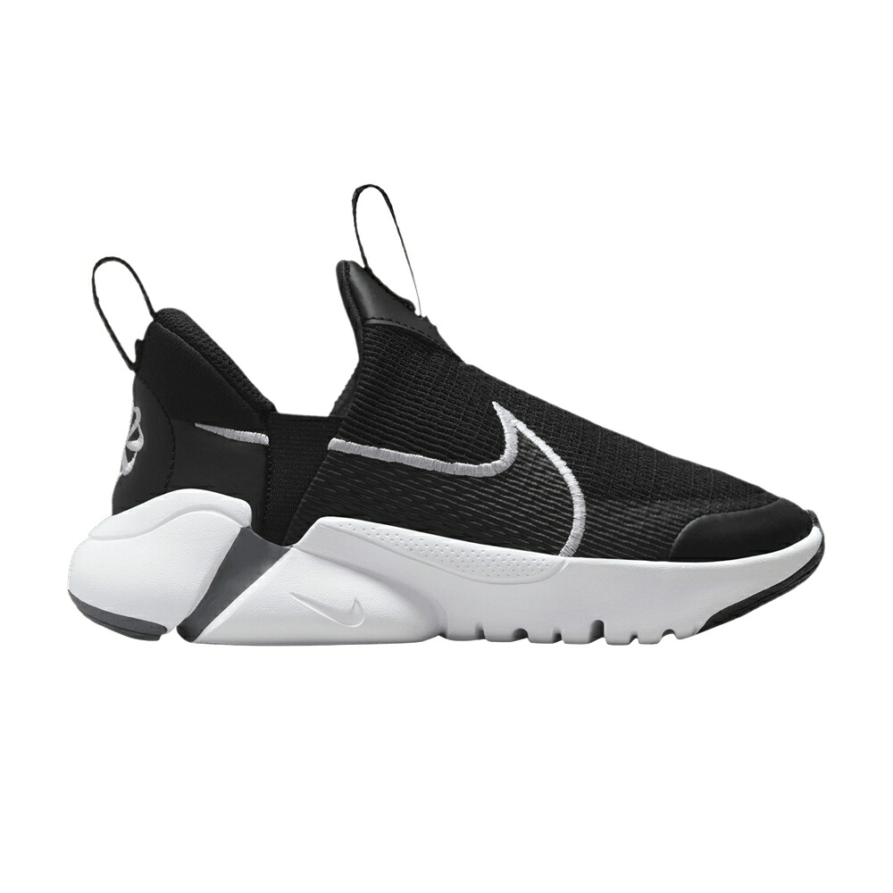 ナイキ 黒色 ブラック 灰色 グレー 白色 ホワイト 'BLACK GREY' ジュニア キッズ NIKE FLEX PLUS 2 PS DARK / BLACK DARK GREY WHITE ベビー マタニティ スニーカー｜スニケス