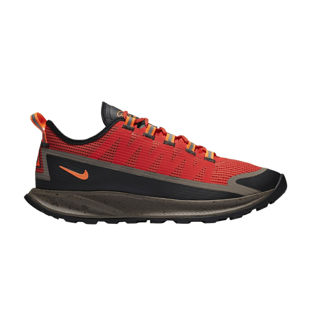 ナイキ 赤 レッド 橙 オレンジ 'HABANERO RED' スニーカー メンズ NIKE ACG AIR NASU / HABANERO RED TOTAL ORANGE｜スニケス