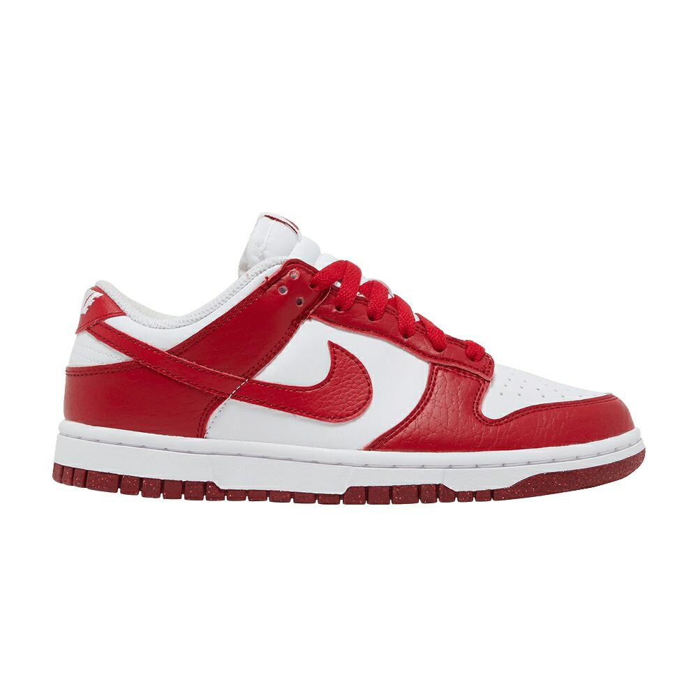 ナイキ ダンク 白色 ホワイト 赤 レッド ダンクロー 'GYM RED' スニーカー レディース NIKE WMNS DUNK LOW NEXT NATURE / WHITE GYM RED WHITE