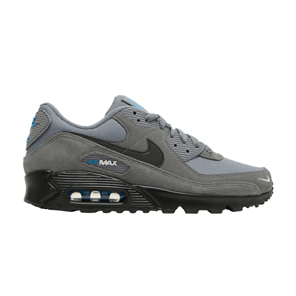 ナイキ マックス 薄墨色 薄墨色 青味 青み エア湖マックス \u0027SMOKE BLUE\u0027 スニーカー メンズ NIKE AIR MAX 90 GREY LIGHT PHOTO / SMOKE GREY LIGHT PHOTO BLUE