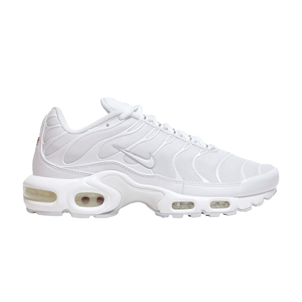 ナイキ マックス 白色 ホワイト ピュア プラチナム エアマックスプラス 'TRIPLE WHITE' スニーカー レディース NIKE WMNS AIR MAX PLUS / WHITE PURE PLATINUM WHITE