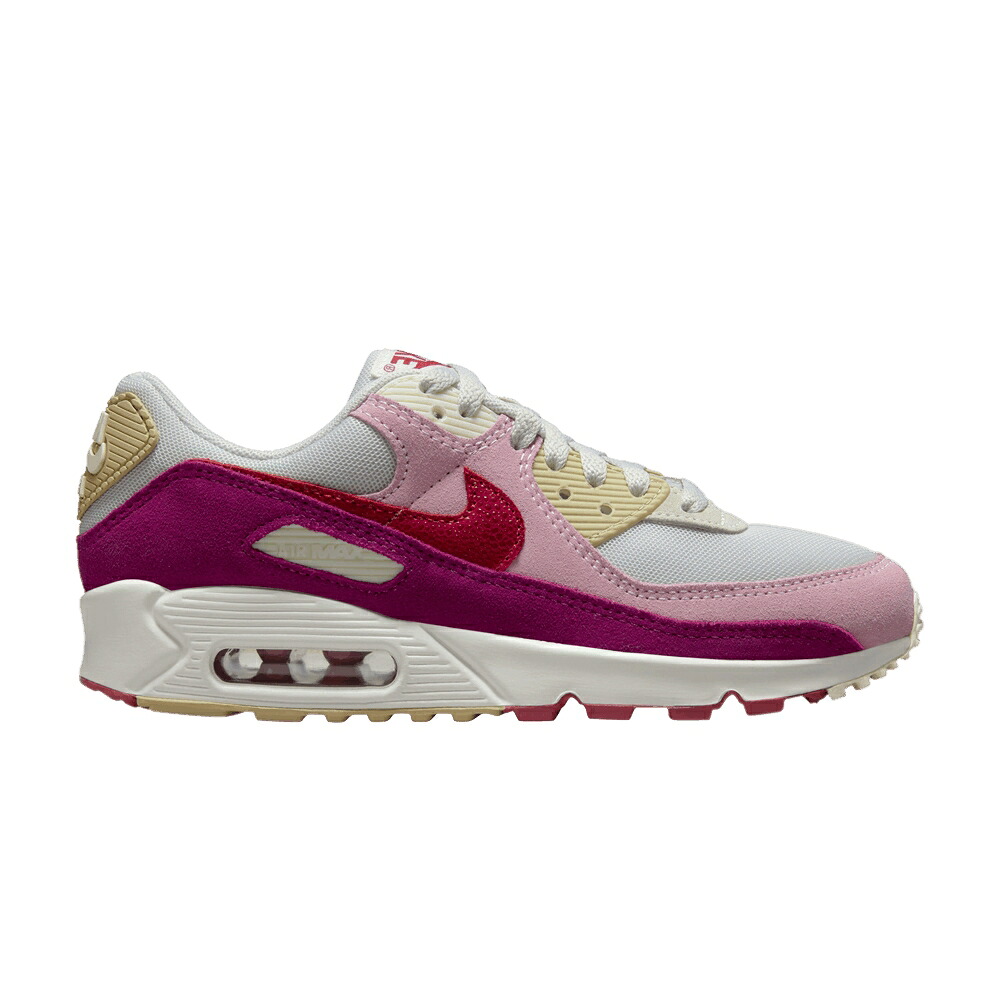 ナイキ マックス エアマックス 'VALENTINE'S 2023' スニーカー レディース NIKE WMNS AIR MAX 90 DAY / LIGHT BONE CANYON RUST MEDIUM