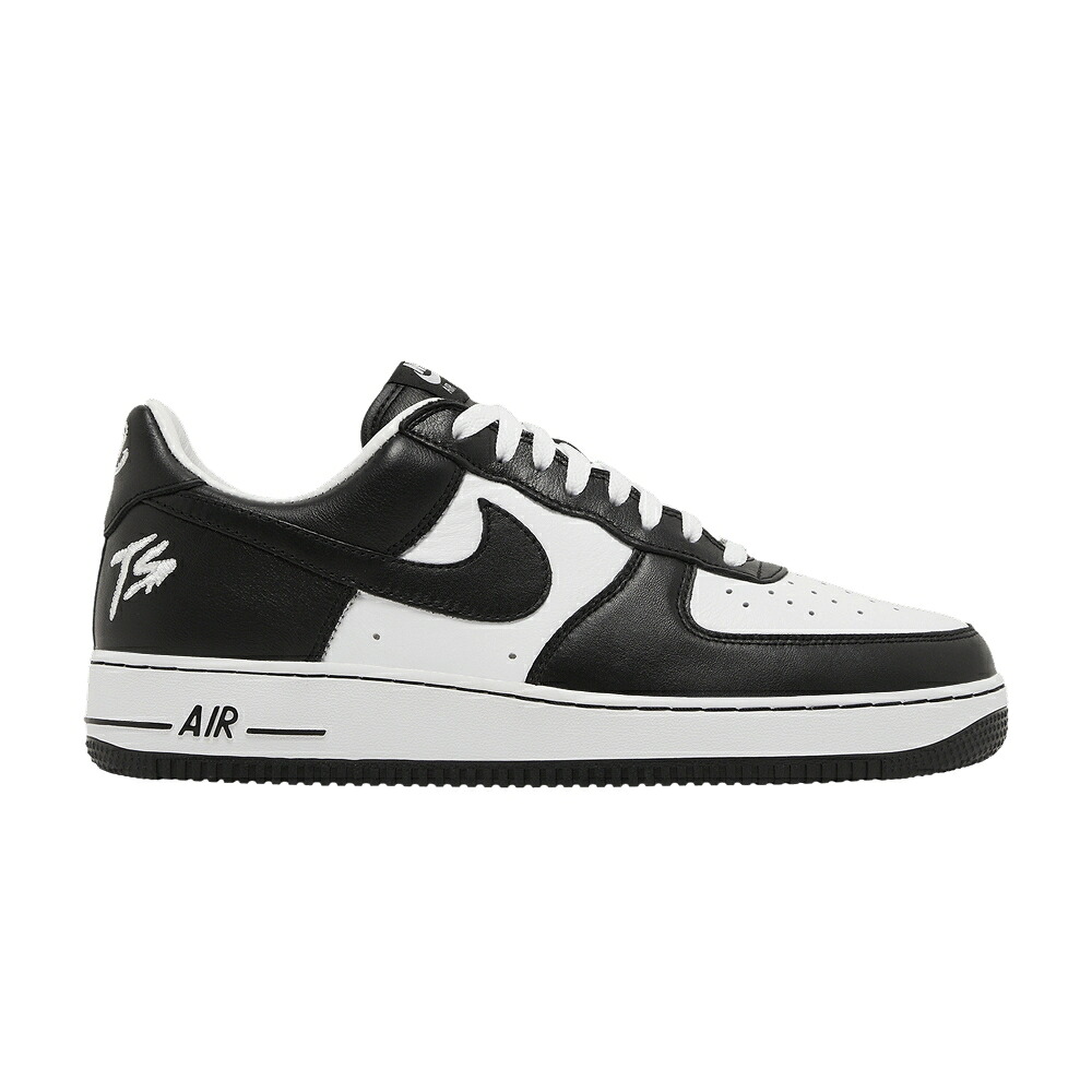 ナイキ 白いこと 白いこと 黒いこと 黒いこと 空軍 \u0027BLACKOUT\u0027 スニーカー メンズ NIKE TERROR SQUAD X AIR FORCE 1 LOW QS / WHITE BLACK WHITE