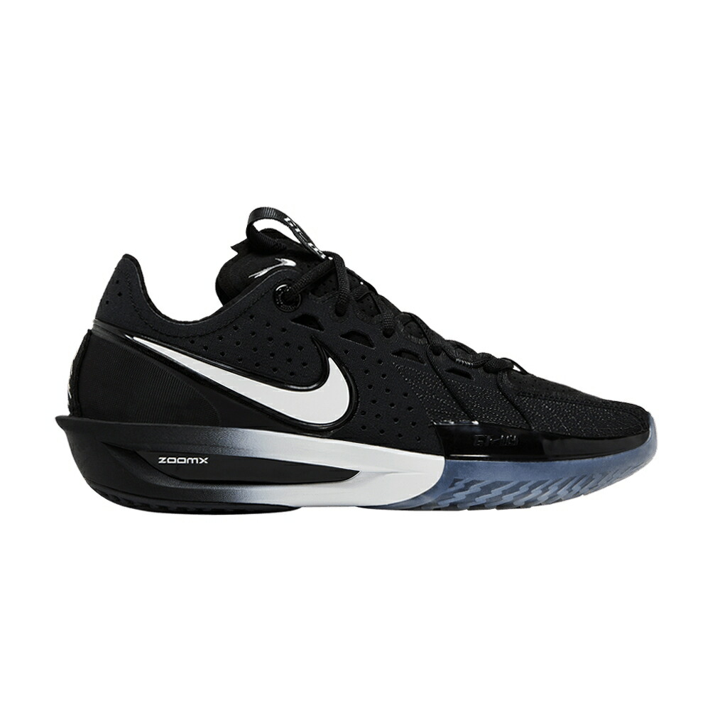 ナイキ ズーム 黒色 ブラック 灰色 グレー NIGHT DAY スニーカー メンズ NIKE AIR ZOOM GT CUT 3 TO / BLACK IRON GREY DARK SMOKE GREY
