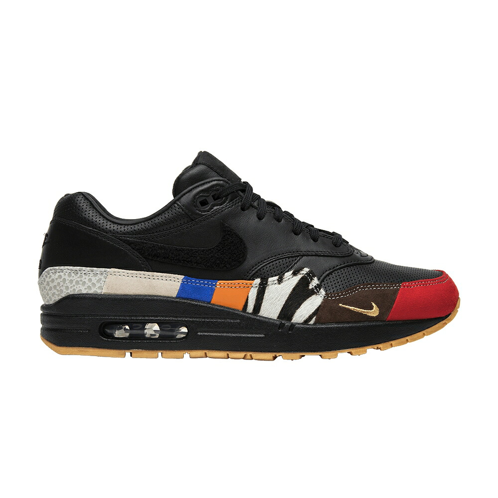 ナイキ マックス 黒いこと 黒いこと 赤 赤いこと 大気圏マックス \u0027MASTER\u0027 スニーカー メンズ NIKE AIR MAX 1 / BLACK BLACK UNIVERSITY RED