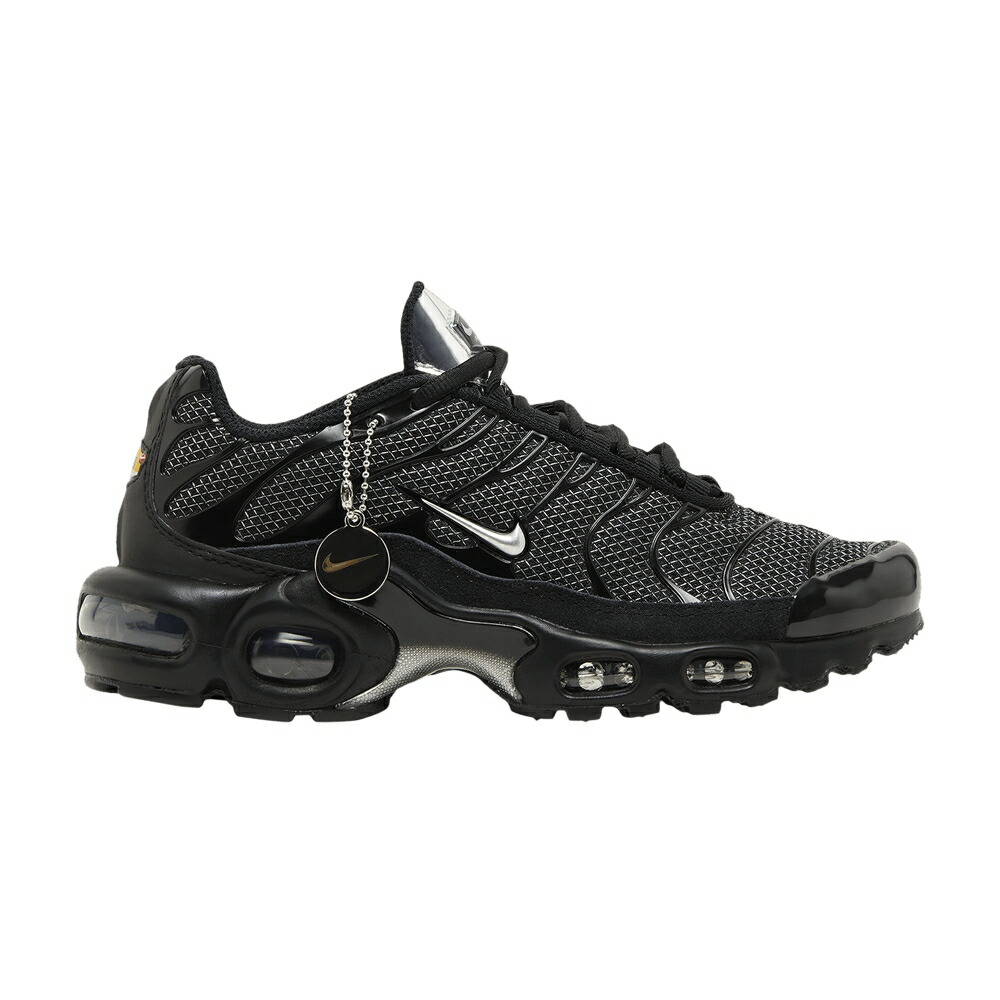 ナイキ マックス 黒いこと 黒いこと 青味 青み エアマックスプラス \u0027BLACK SILVER\u0027 スニーカー レディース NIKE WMNS AIR MAX PLUS METALLIC / BLACK TURQUOISE BLUE METALLIC