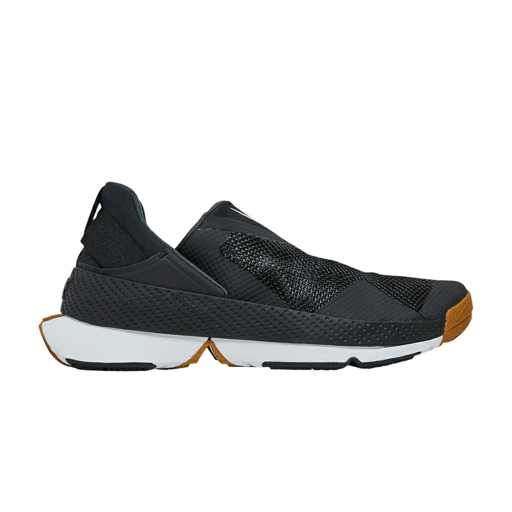 ナイキ 黒いこと 黒いこと ゴールド \u0027BLACK GUM\u0027 スニーカー メンズ NIKE GO FLYEASE / BLACK ANTHRACITE ELEMENTAL GOLD
