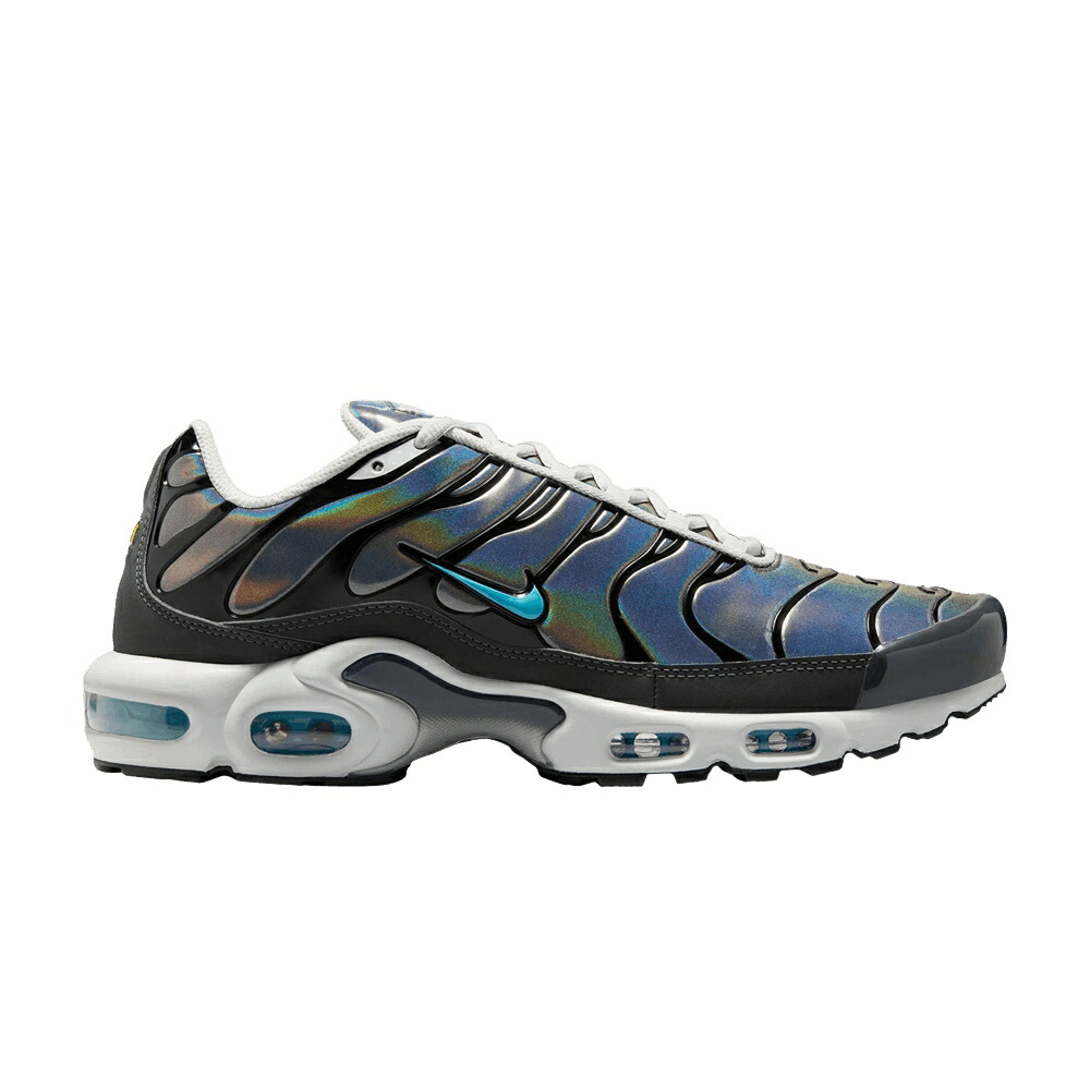 ナイキ マックス 黒いこと 黒いこと 白いこと 白いこと エアマックスプラス \u0027IRIDESCENT\u0027 スニーカー メンズ NIKE AIR MAX PLUS / BLACK BLACK WHITE