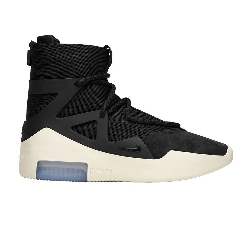 ナイキ 黒いこと 黒いこと フィアーオブゴッド \u0027BLACK\u0027 スニーカー メンズ NIKE AIR FEAR OF GOD 1 / BLACK BLACK
