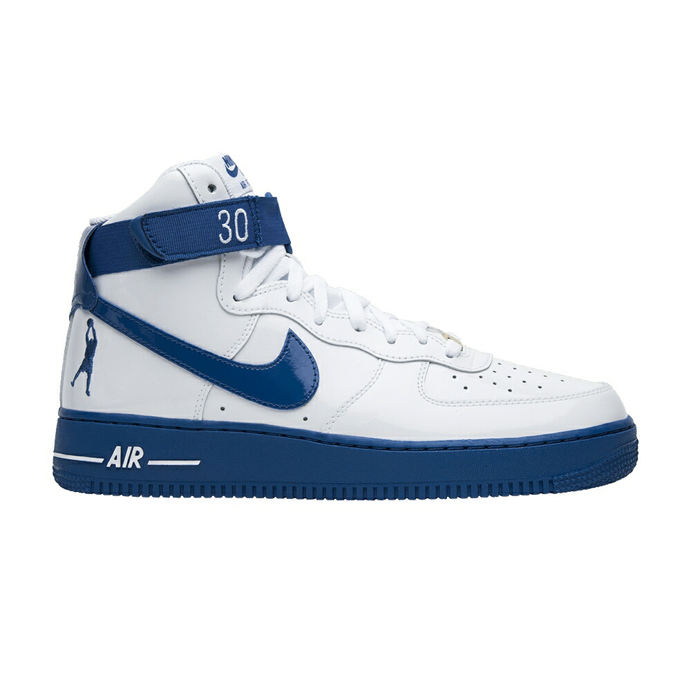 ナイキ ハイ 白色 ホワイト 青色 ブルー エアフォース RUDE AWAKENING スニーカー メンズ NIKE AIR FORCE 1 HIGH SHEED / WHITE BLUE JAY