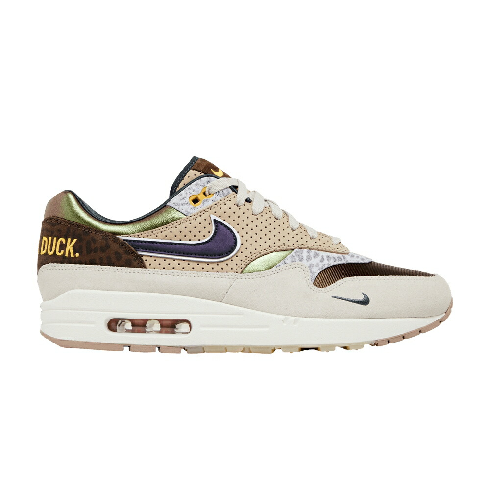 ナイキ マックス プレミアム ゴールド エアマックス '87 'UNIVERSITY OREGON' スニーカー メンズ NIKE AIR MAX 1 PREMIUM OF PE / HEMP UNIVERSITY GOLD SAIL DESERT