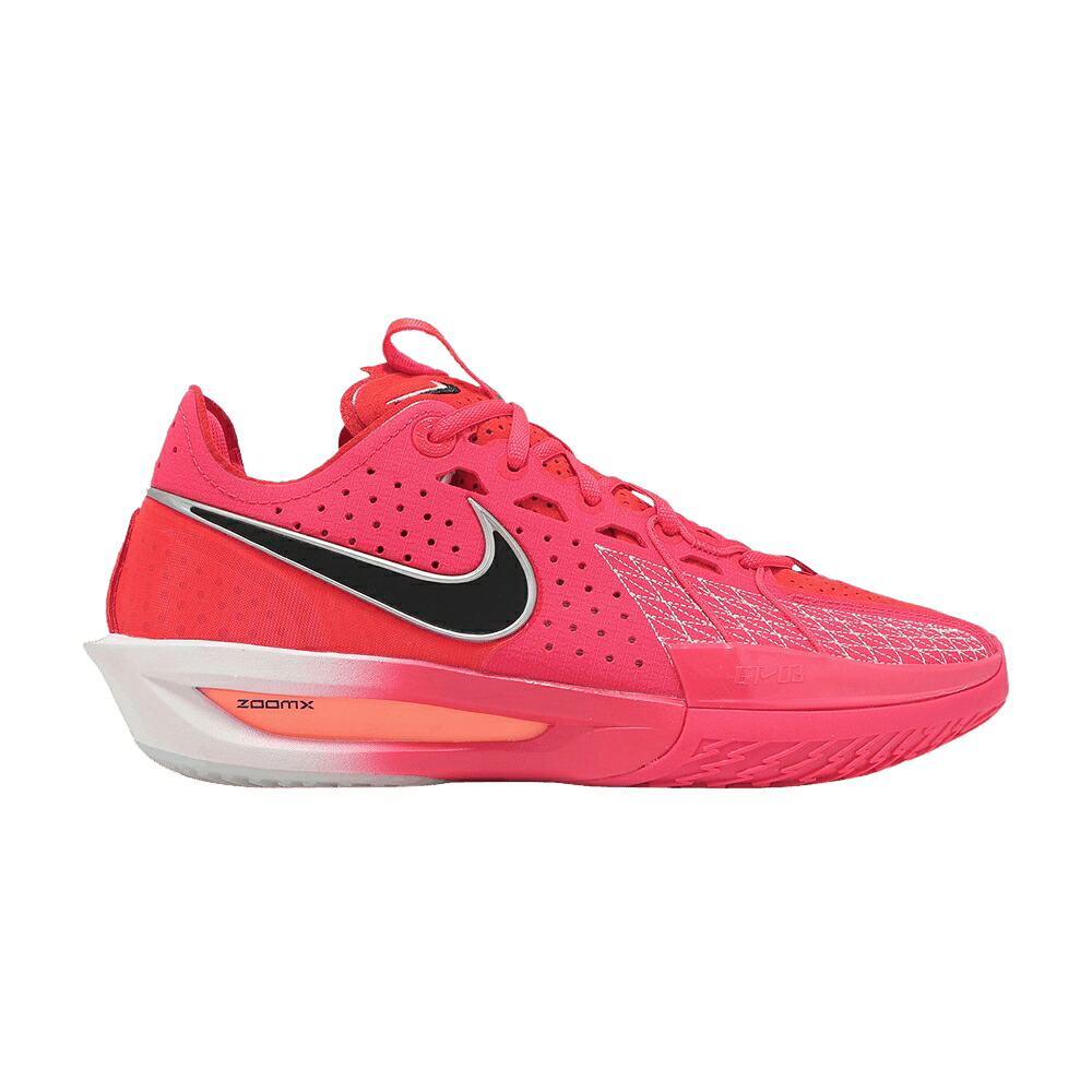 ナイキ ズーム 赤 レッド 黒色 ブラック 白色 ホワイト 'SIREN RED' スニーカー メンズ NIKE AIR ZOOM GT CUT 3 EP / SIREN RED BLACK SUMMIT WHITE
