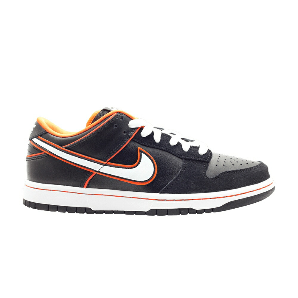 ナイキ ダンク プロ エスビー 黒色 ブラック 白色 ホワイト 橙 オレンジ ダンクロー スニーカー メンズ NIKE DUNK LOW PRO SB / BLACK WHITE ORANGE BLAZE
