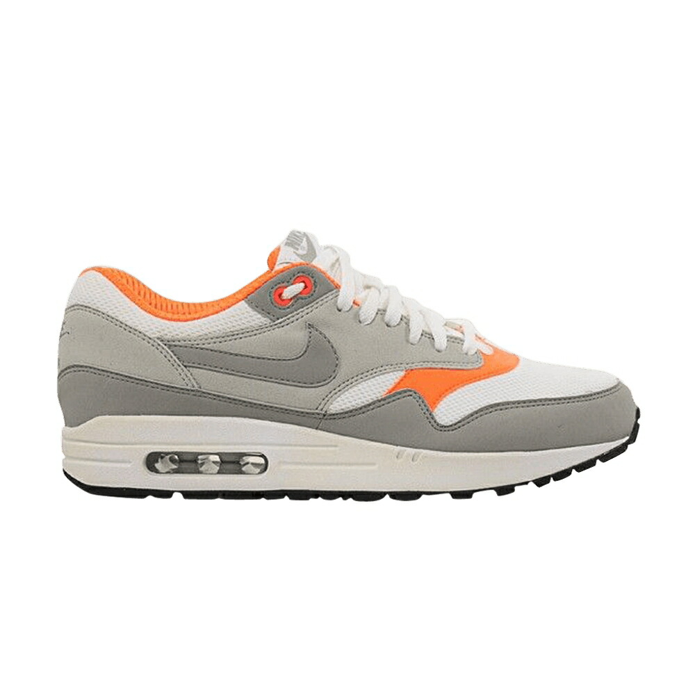 ナイキ マックス 白色 ホワイト 灰色 グレー エアマックス GREY ORANGE スニーカー メンズ NIKE AIR MAX 1 TOTAL / WHITE MEDIUM GREY NEUTRAL GREY