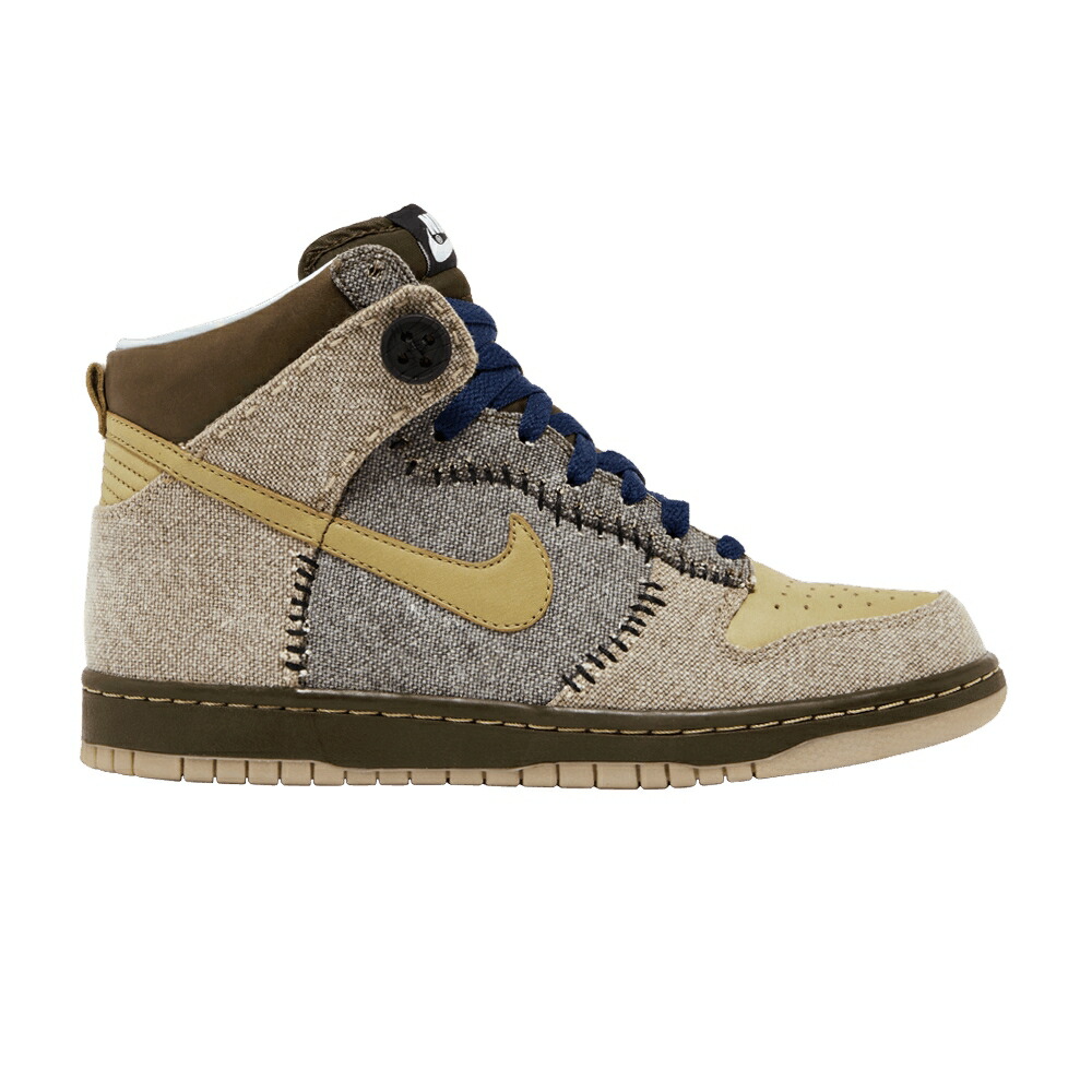 ナイキ ダンク ご機嫌 カーキ ダンクハイ \u0027CORALINE\u0027 スニーカー メンズ NIKE DUNK HIGH / BARLEY BARLEY KHAKI DARK LODEN