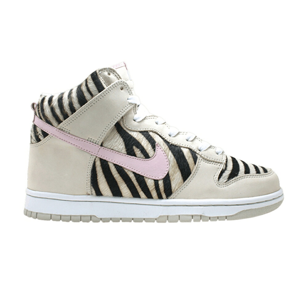 ナイキ ダンク ピンク 白色 ホワイト スニーカー レディース NIKE WMNS DUNK HI / BIRCH PINK ICE WHITE｜スニケス